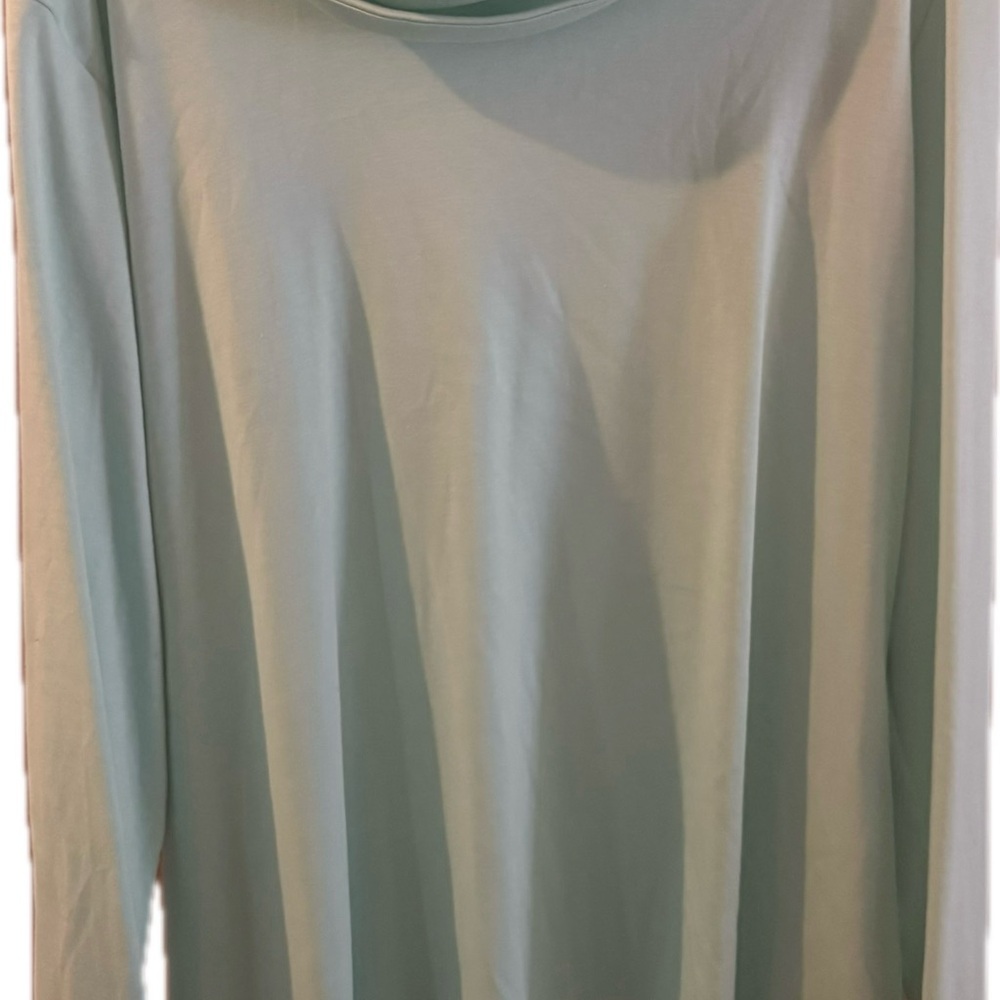 Lands' End Blue Long Sleeve Tee